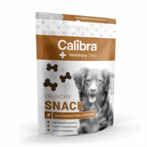 Comanda online CALIBRA Veterinary Diet Crunchy Snack Gastrointestinal 120 g recompensa functionala pentru caini