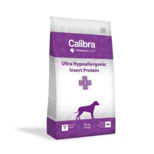 Comanda online CALIBRA Veterinary Diet Dog Ultra-Hypoallergenic Insect 12 kg dieta reducere intolerante alimentare caini