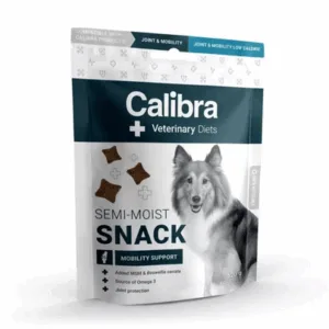 Comanda online CALIBRA Veterinary Diet Semi-moist Snack Mobility Support 120 g recompensa pentru caini adulti cu probleme de mobilitate
