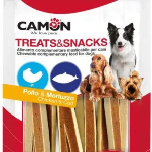 Comanda online CAMON Recompense câini Fâşii de carne Pui/Cod