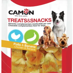 Comanda online CAMON Recompense câini Pui cu felii de Banană