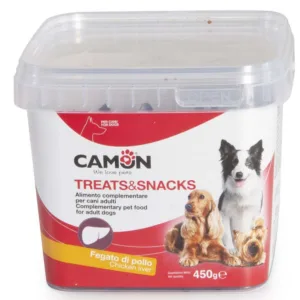 Comanda online CAMON Recompense câini Snackbox cu ficat