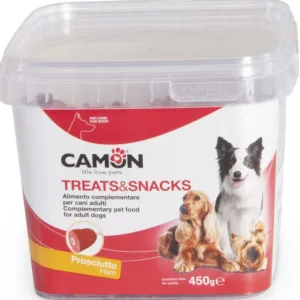 Comanda online CAMON Recompense câini Snackbox cu şuncă