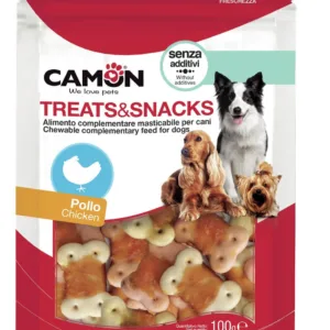 Comanda online CAMON Recompense pentru câini Biscuiţi cu Pui 100g