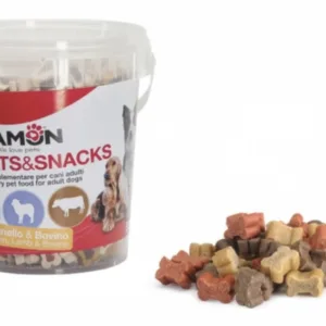 Comanda online CAMON Recompense pentru câini Snackbox Mini Bones 500g