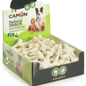 Comanda online CAMON VegieSnack Recompense pentru câini Dental Bones 7cm