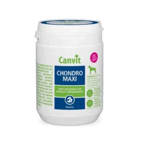 Comanda online CANVIT Dog Chondro Maxi complex vitamine caini in crestere 500g