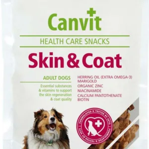 Comanda online CANVIT Skin & Coat Delicatesă pentru câini