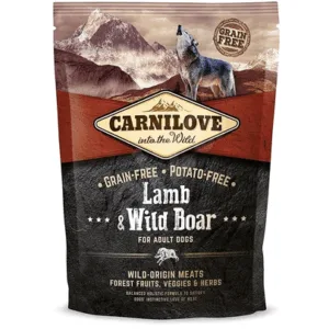 Comanda online CARNILOVE Lamb & Wild Boar For Adult 1