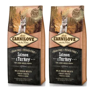 Comanda online CARNILOVE Puppy Large Breed hrana uscata caini juniori de talie mare
