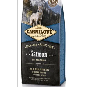 Comanda online CARNILOVE Salmon Adult Grain-free Hrana uscata fara cereale pentru caini adulti