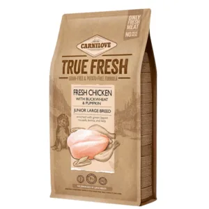 Comanda online CARNILOVE True Fresh Chicken Junior Large breed pentru catei de rasa mare 1