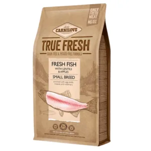 Comanda online CARNILOVE True Fresh Fish Adult pentru caini talie mica 4 kg hrana uscata