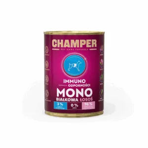 Comanda online CHAMPER Immuno somon hrana pentru caini 400 g