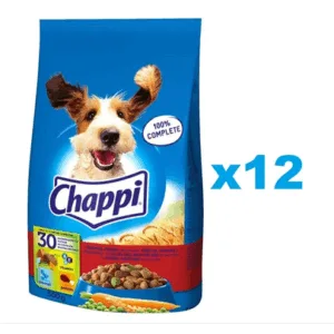 Comanda online CHAPPI 12x500 g - hrana uscata pentru caini cu vita