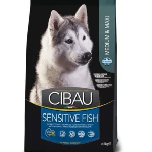 Comanda online CIBAU Sensitive Adult Medium/Maxi 12kg+2kg FREE
