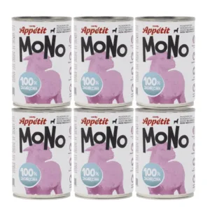 Comanda online COMFY APPETIT MONO Hrana cu monoproteina cu miel 6x400 g pentru caini