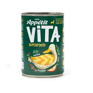 Comanda online COMFY APPETIT VITA Superfood aliment monoproteic caini 400g cu rata