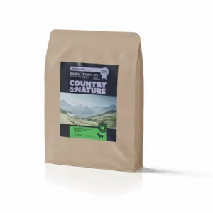 Comanda online COUNTRY&NATURE Lamb with Turkey Recipe 2 kg miel si curcan hrana pentru toate rasele de caini