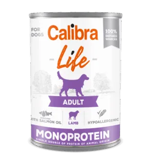 Comanda online Calibra Dog Life Adult Lamb 400 g