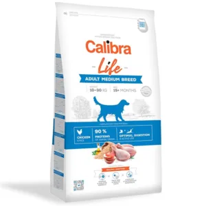 Comanda online Calibra Dog Life Adult Medium Breed Chicken