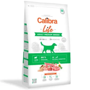Comanda online Calibra Dog Life Adult Medium Breed Lamb