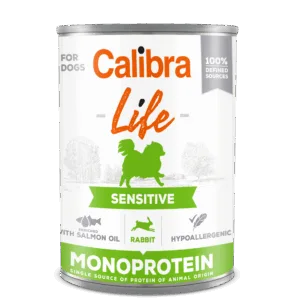 Comanda online Calibra Dog Life Sensitive Rabbit 400 g