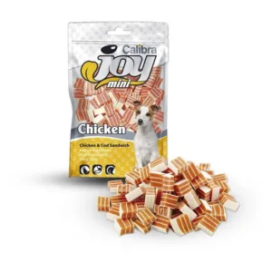 Comanda online Calibra Joy Dog Classic Mini Chicken & Cod Sandwich