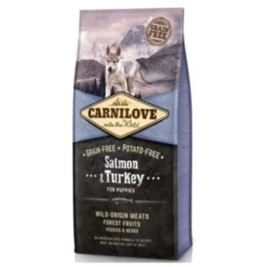 Comanda online Carnilove Salmon and Turkey for Puppies