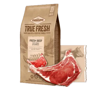 Comanda online Carnilove True Fresh Beef for Adult Dogs
