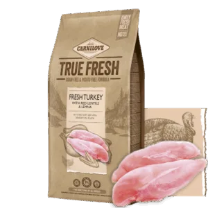 Comanda online Carnilove True Fresh Turkey for Adult Dogs