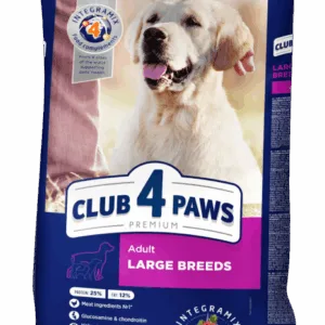 Comanda online Club 4 Paws Hrana uscata caini adulti de talie mare