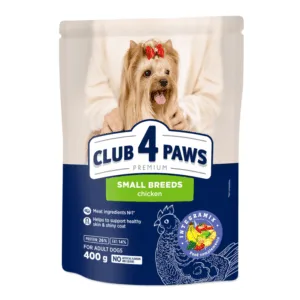Comanda online Club 4 Paws Hrana uscata caini de talie mica