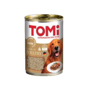 Comanda online Conserva hrana umeda Tomi caine cu 3 feluri de pasare