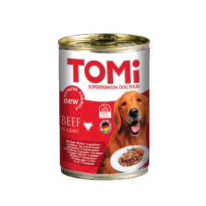 Comanda online Conserva hrana umeda Tomi caine cu vita