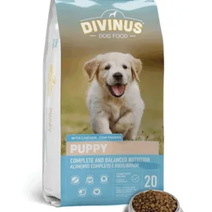Comanda online DIVINUS Puppy hrana uscata pentru caini juniori 20 kg