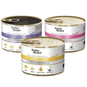 Comanda online DOLINA NOTECI Junior Premium Mix Conserve pentru catei de talie mica