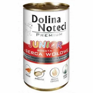 Comanda online DOLINA NOTECI Junior cu inimă de vită 400 g