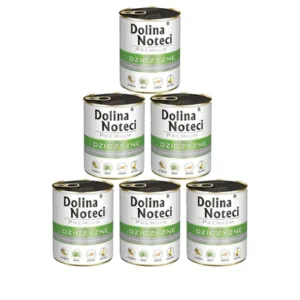 Comanda online DOLINA NOTECI Premium Bogata cu vanat 6x800g hrana caine