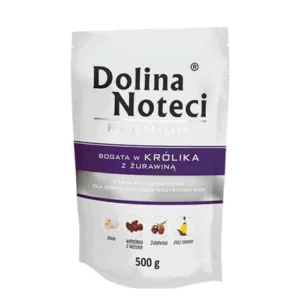 Comanda online DOLINA NOTECI Premium Bogata in iepure si merisor 10 x 500 g hrana umeda pentru caini