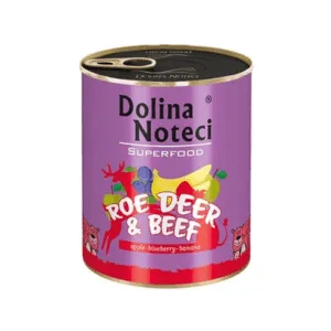 Comanda online DOLINA NOTECI Premium SuperFood căprioară și vită 800 g
