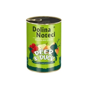 Comanda online DOLINA NOTECI Premium SuperFood cerb și rață 400 g