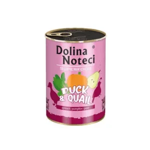 Comanda online DOLINA NOTECI Premium SuperFood rață și prepeliță400 g