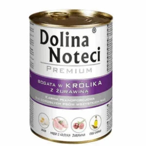 Comanda online DOLINA NOTECI Premium bogat în iepure cu merișoare 400 g