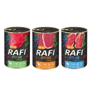 Comanda online DOLINA NOTECI RAFI Conserve pentru caine adult