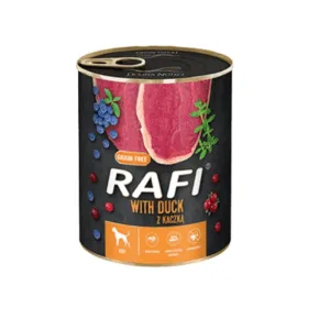 Comanda online DOLINA NOTECI RAFI Duck Hrana umeda pentru caini. cu rata 5 x 800 g