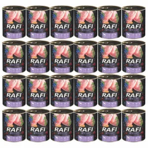 Comanda online DOLINA NOTECI RAFI Hrana pentru caini cu iepure 24x400g