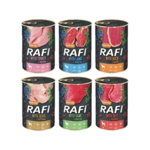 Comanda online DOLINA NOTECI RAFI Mix conserve pentru caini adulti 400 g x 60