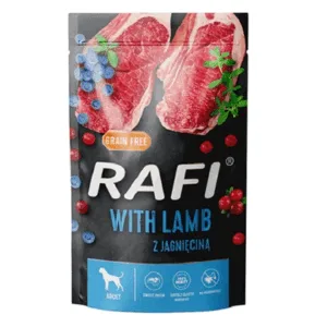 Comanda online DOLINA NOTECI RAFI plic mancare caine 500 g miel