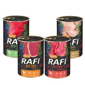 Comanda online DOLINA NOTECI Rafi Premium Mix Mancare umeda caini